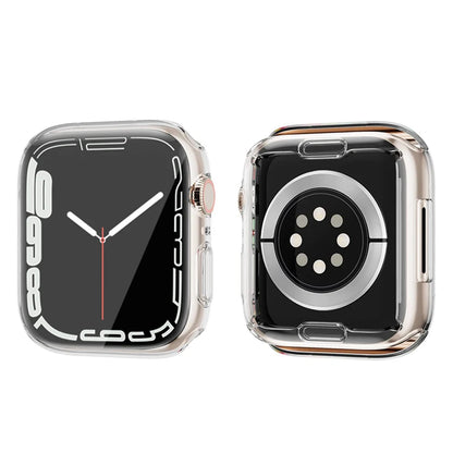 Screen Protector for Apple Watch Case 45mm 41mm 44MM 40MM 42mm 38MM Full TPU Bumper Cover Accessories iWatch Series 9 8 7 SE 6 3