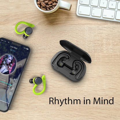Bluetooth Wireless Headphones with Mic Sports Waterproof TWS Bluetooth Earphones Key Control Wireless Headsets Earbuds Phone