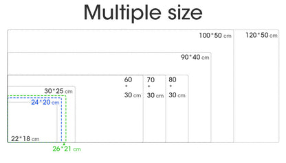 Large Gaming Mouse Pad Computer Mousepad Waterproof Multi-size Anti-slip Natural Rubber Desk Mat with Locking Edge Play