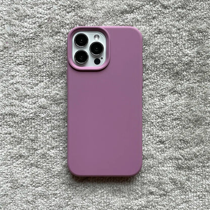 Official Candy Color Silicone Case for iPhone 17 18Pro Max 18 Pro 15 16 14 13 12 13mini Camera Lens Protective Bumper Back Cover