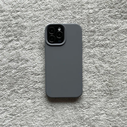 Official Candy Color Silicone Case for iPhone 17 18Pro Max 18 Pro 15 16 14 13 12 13mini Camera Lens Protective Bumper Back Cover