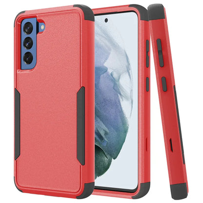 For Samsung Galaxy S21 FE S22 Plus S23 S24 Ultra 3 Layer Armor Hybrid Shockproof Case for A12 A32 A52 A52S A13 A33 A53 A14 A54