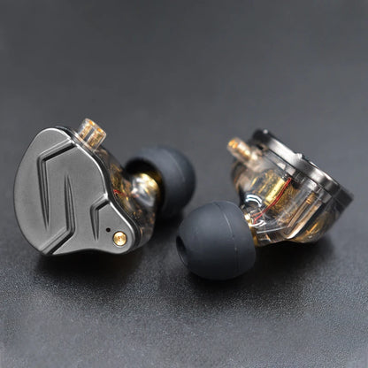 KZ ZSN PRO 1BA+1DD Hybrid technology HIFI Metal In Ear Earphones Bass Earbud Sport Noise Cancelling Headset ZST X AS10 ZS10 ST1