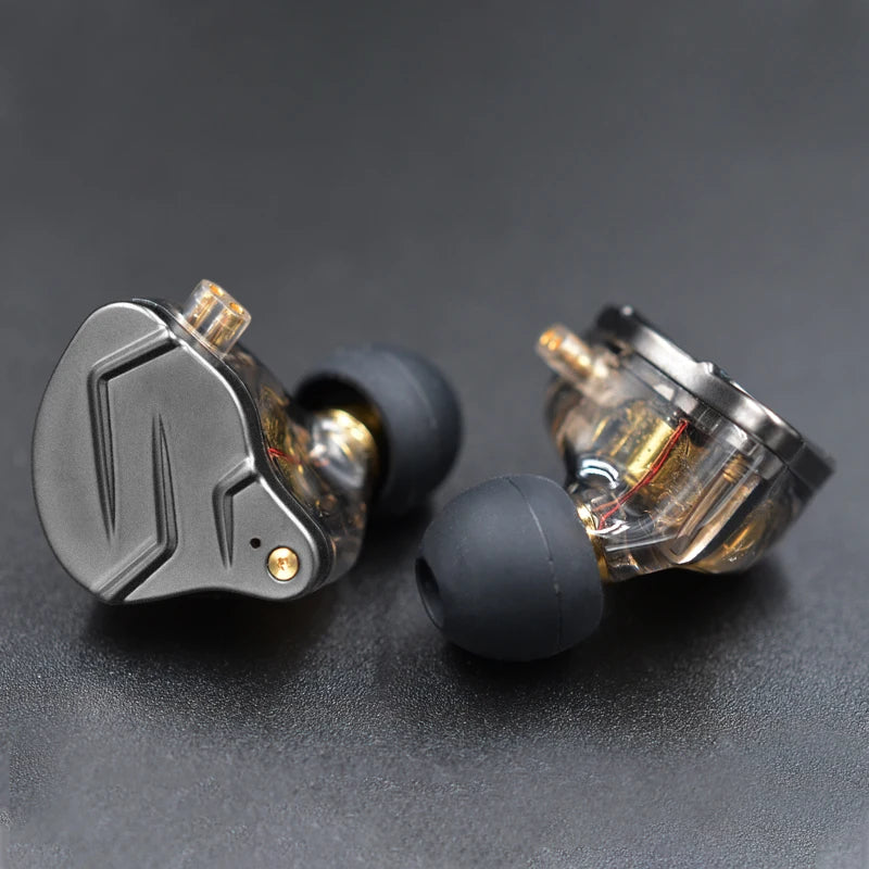 KZ ZSN PRO 1BA+1DD Hybrid technology HIFI Metal In Ear Earphones Bass Earbud Sport Noise Cancelling Headset ZST X AS10 ZS10 ST1