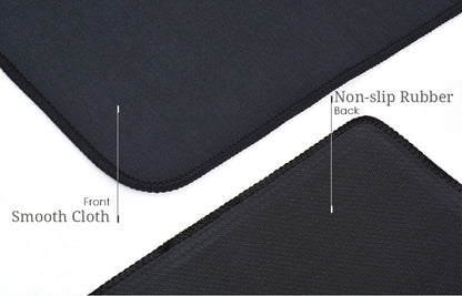Large Gaming Mouse Pad Computer Mousepad Waterproof Multi-size Anti-slip Natural Rubber Desk Mat with Locking Edge Play