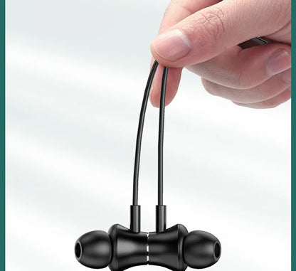 EARDECO 200 Hour Playback Bluetooth Headphone Bass Wireless Headphones Neckband Earphone with Mic Sport Music Headset Stereo