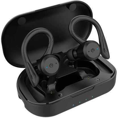Bluetooth Wireless Headphones with Mic Sports Waterproof TWS Bluetooth Earphones Key Control Wireless Headsets Earbuds Phone