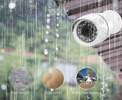 GADINAN 960H 1000TVL 800TVL CCTV Camera Outdoor Waterproof Night Vision Home Surveillance Security Camera 3.6mm Wide Angle Lens