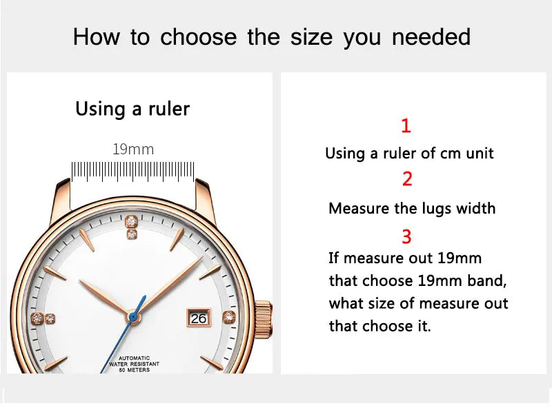REMZEIM Watch Band Genuine Leather straps Watchbands 18mm 20mm 22mm 24mm Watch Accessories Women Men Brown Black Belt Band