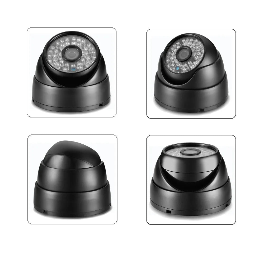 Gadinan HD 8MP 5MP 4MP H.265 Surveillance IP Camera Microphone Dome Outdoor Motion Detect Security Home Metal Email Push POE