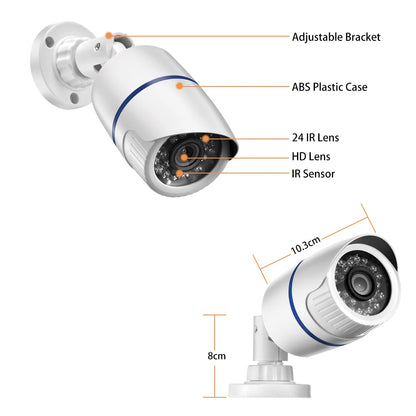 Gadinan AHD Bullet Camera 5MP 1080P CCTV Security Surveillance BNC Outdoor Home Camera Full HD 1.0MP 2.0MP Night Vision
