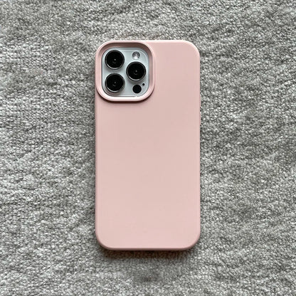 Official Candy Color Silicone Case for iPhone 17 18Pro Max 18 Pro 15 16 14 13 12 13mini Camera Lens Protective Bumper Back Cover