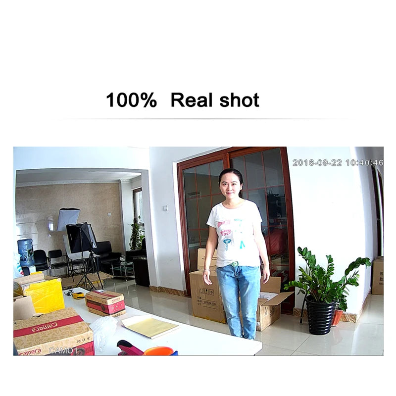 JIENUO 4K CCTV AHD 1080p Camera White Dome Security Infrared Night Vision 5MP TVI CVI 2mp Video Home Front Rear View Cam System