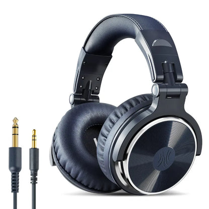 Oneodio Wired HiFi Headphones Professional Studio DJ Headphones With Mic Over Ear Hi-Res Headset Monitoring For AMP Guitar Phone