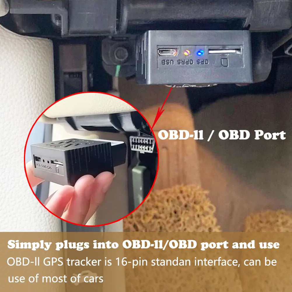 SinoTrack 4G Mini OBD II GPS Tracker ST-902L Built-in Battery 16PIN Interface Device for Car Anti-Theft With Free APP