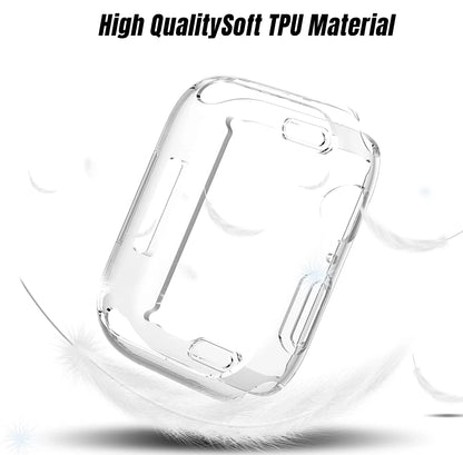 Screen Protector for Apple Watch Case 45mm 41mm 44MM 40MM 42mm 38MM Full TPU Bumper Cover Accessories iWatch Series 9 8 7 SE 6 3