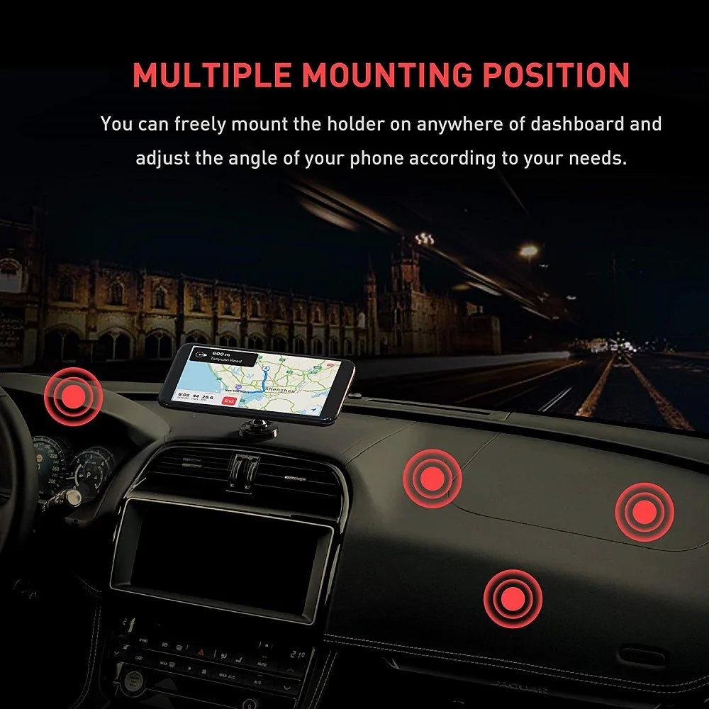 Untoom Magnetic Car Phone Holder In Car Mobile Phone Holder Stand Universal Dashboard Magnet Holder For iPhone Xiaomi Huawei