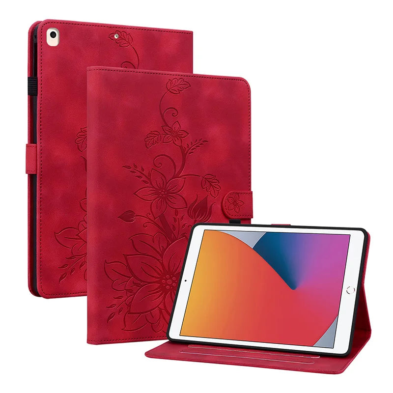 Leather Case for iPad Air 11 13 2024-26 iPad 5th 6th 7th 8th Gen iPad 10.9 2022 11th 2025 Pro 11 2024 9.7 2018 Mini 8 6 Shell