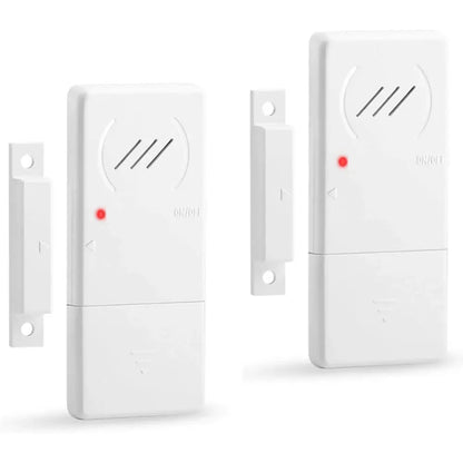 Magnetic Security Sensor Refrigerator Door Alarm Windows Open Alarms 60 Seconds Delay Loud 96 DB for Home, Store, Office