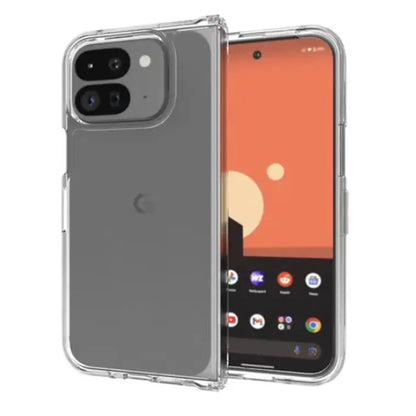 for Magsafe Case for Google Pixel 10 Pro Fold Transparent Acrylic Shockproof Wireless Charging Hard Cover for Pixel 10 9Pro Fold