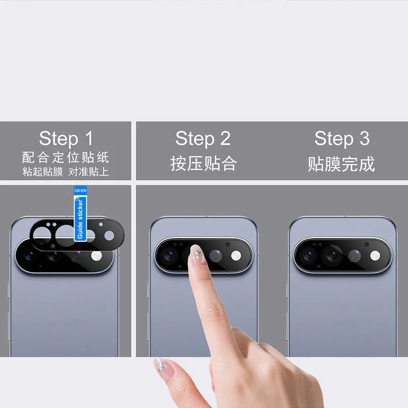 3D Camera Lens Cover Case For Google Pixel 11 Pro XL Pixel11 Pixel11ProFold Back Tempered Glass Camera Protectors Lens Ring Film