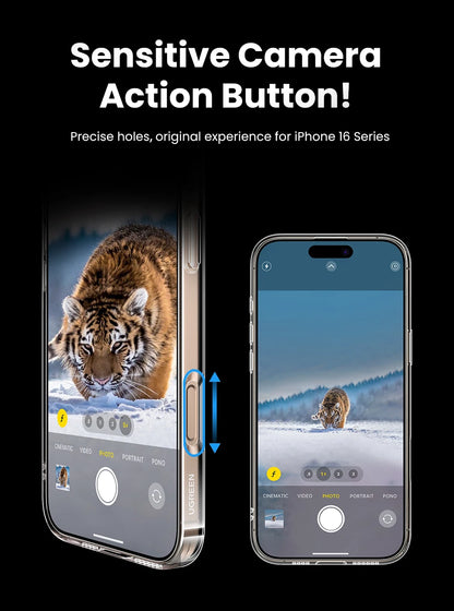 UGREEN Magnetic Case for iPhone 16 Pro Max Case Shockproof Cover for iPhone 15 14 13 Pro Max 14 Plus 16pro Macsafe TPU Cases