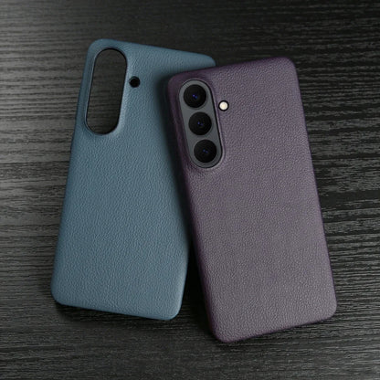 For Magsafe Case For Samsung Galaxy S26 Ultra S24 Plus S25 Edge S23 S21 S20 FE Note 20 S22 Ultra Phone Case Leather Back Cover