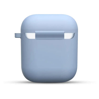 Silicone Cases With Hook Cover For Apple Airpods 1/2 Protective Shockproof Wireless Earphone Cover For Airpods 2 1 Case Box Bags