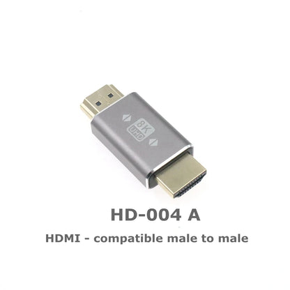 8K Micro Mini HDMI - compatible with 2.1 Connector Adapter 270 90 Degree Male to Female for HDTV PS4 PS5 Laptop 4K HDMI Extender