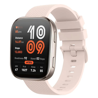 18mm/20mm/22mm Silicone straps For Amazfit GTS 4/3/2/2e/4 Mini/GTR 4/3/3 Pro/2/2e Sport Bracelet Amazfit bip 6-5-3/u/s/pro band