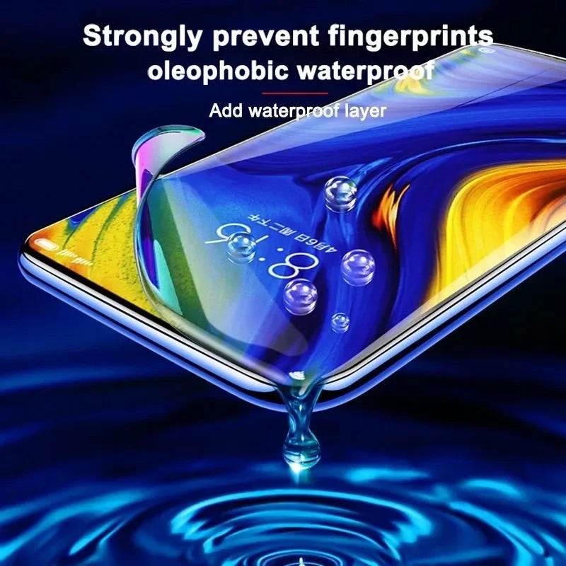 4Pcs Hydrogel Film For Samsung Galaxy S24 S23 S20 S25 S22 S21 Plus Ultra S24 FE Screen Protector For Samsung Note 20 9 10 Plus