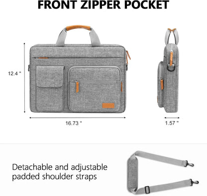Laptop Shoulder Bag 15-16 inch Computer Messenger Bags for MacBook Pro 16 HP Dell Lenovo Asus Acer Notebook Handbag Briefcase