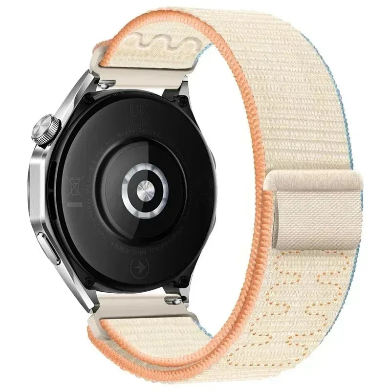 20mm 22mm Nylon Strap For Amazfit T-Rex3 Pro 44mm 48mm/Active 2 square Braided Bracelet Band For Amazfit Bip 6-5/Balance 2/Helio