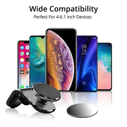 Magnetic Car Phone Holder Universal Air Vent Car Phone Mount Mobile GPS Support  Mobile Phone Holder, Car Supplies, Small Tools