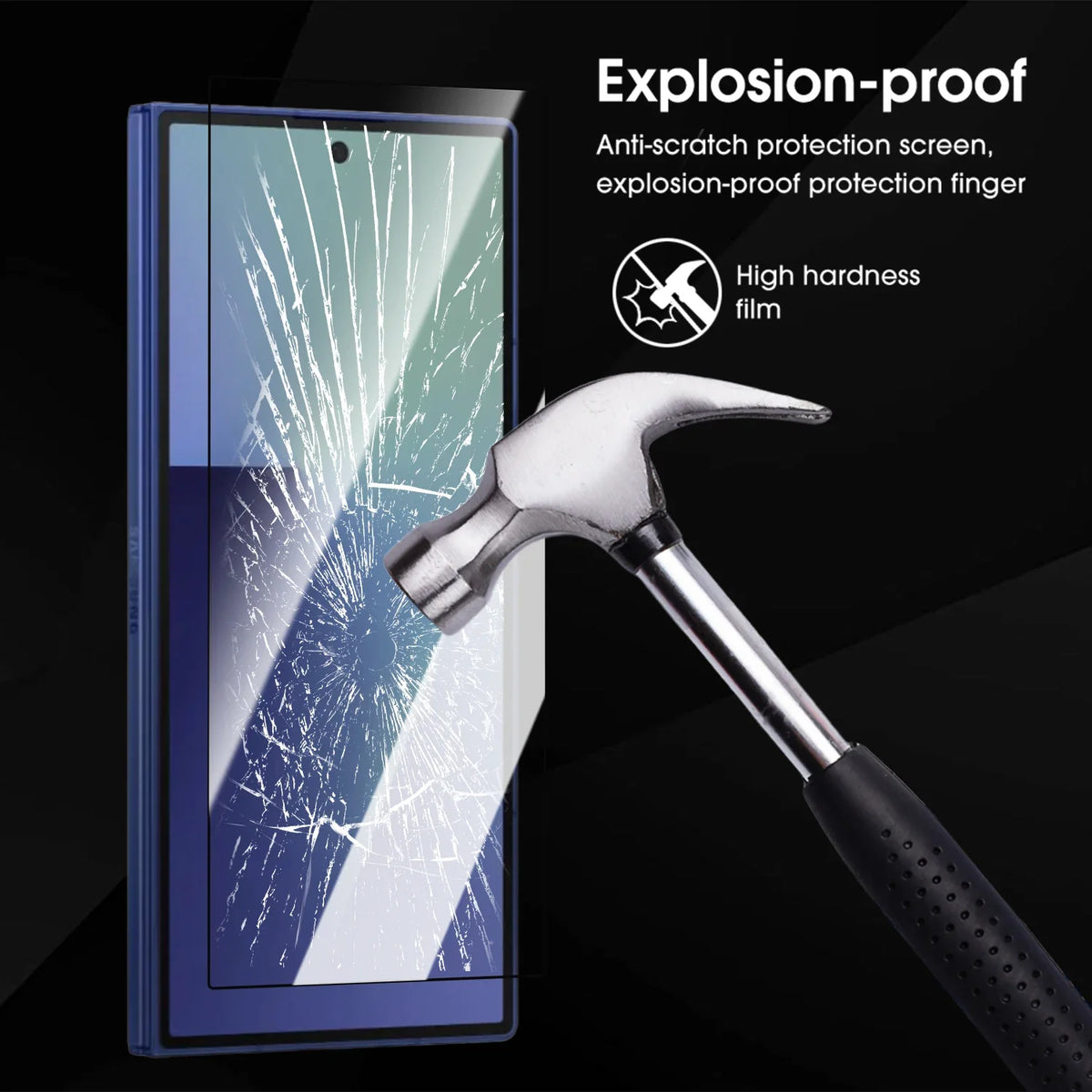 Privacy Screen Protector Anto-installation for Samsung Galaxy Z Fold 8 7 6 5 Anti-Spy Back Tempered Glass For Z Fold8 Ultra