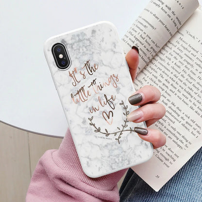 Fashion Marble Cover For iphone X XS MAX Soft Protective Cases Silicone Coque Bumper Fundas For iphone X XSMA iphoneX Shell Bags