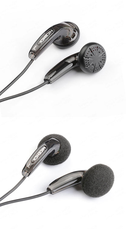 NICEHCK Traceless Colorful HIFI In-ear Earphone 15.4mm Dynamic Unit Sport Music Headset Microphone Earbud IEM Vido MX500 MX980
