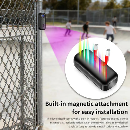 Mini Magnetic Thumb Action Cam 120° Wide Angle Smart Anti Shake For Bike Vlog Motorcycle Daily School Recording And Cycling