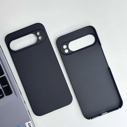 For Google Pixel 9 /9 Pro/9 ProXL/ 9A, 600D/1500D Kevlar Aramid Fiber Case – Magnetic, Ultra-Thin Hard Shell, Shockproof Cover