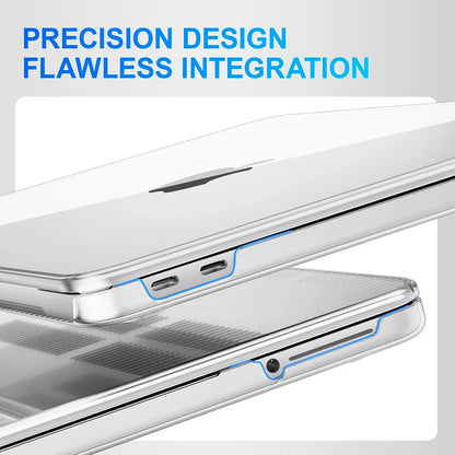 Crystal Clear Laptop Case For Macbook Neo 13 A3404 Case Mac Book Neo A18 Pro Chip 2026 Scratch Resistant Protective Cases Cover