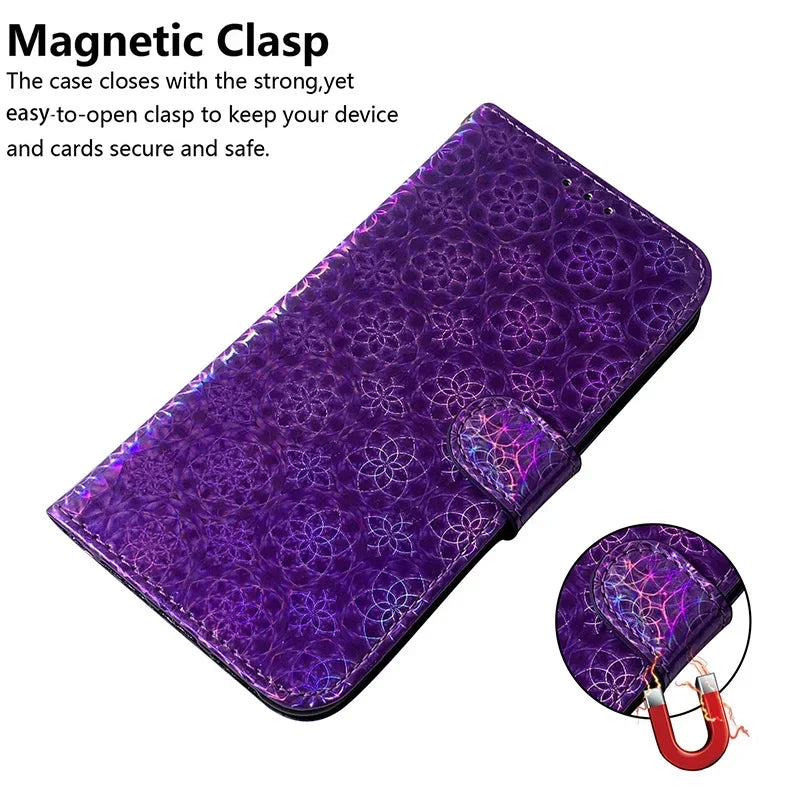 Stand Flip Wallet Case For Google Pixel 4 5 6 6A 8 8a 9 7 7A Pro Pixel 9 Pro 3A XL Leather Protect Cover