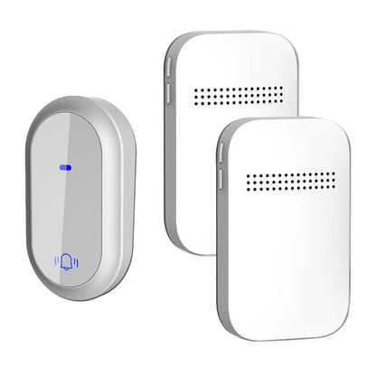 Outdoor Waterproof Long-Distance Self Powered Wireless Doorbell Without Battery Household RF433 Kinetic Door Bell