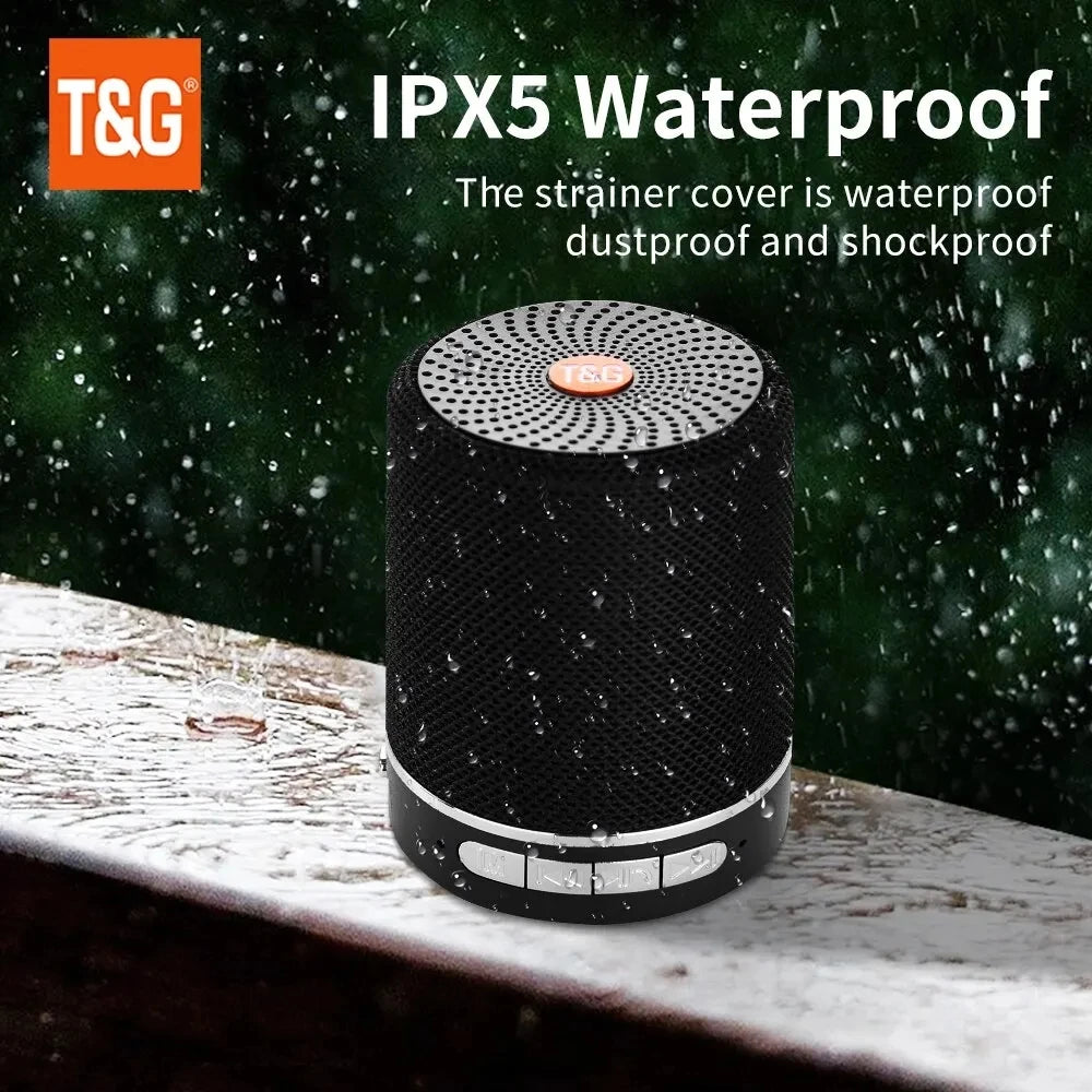 Portable Wireless Mini Subwoofer Bluetooth Speaker Sound Box Music Bass Radio FM Woofer Small Waterproof Caixa De Som Blootooth