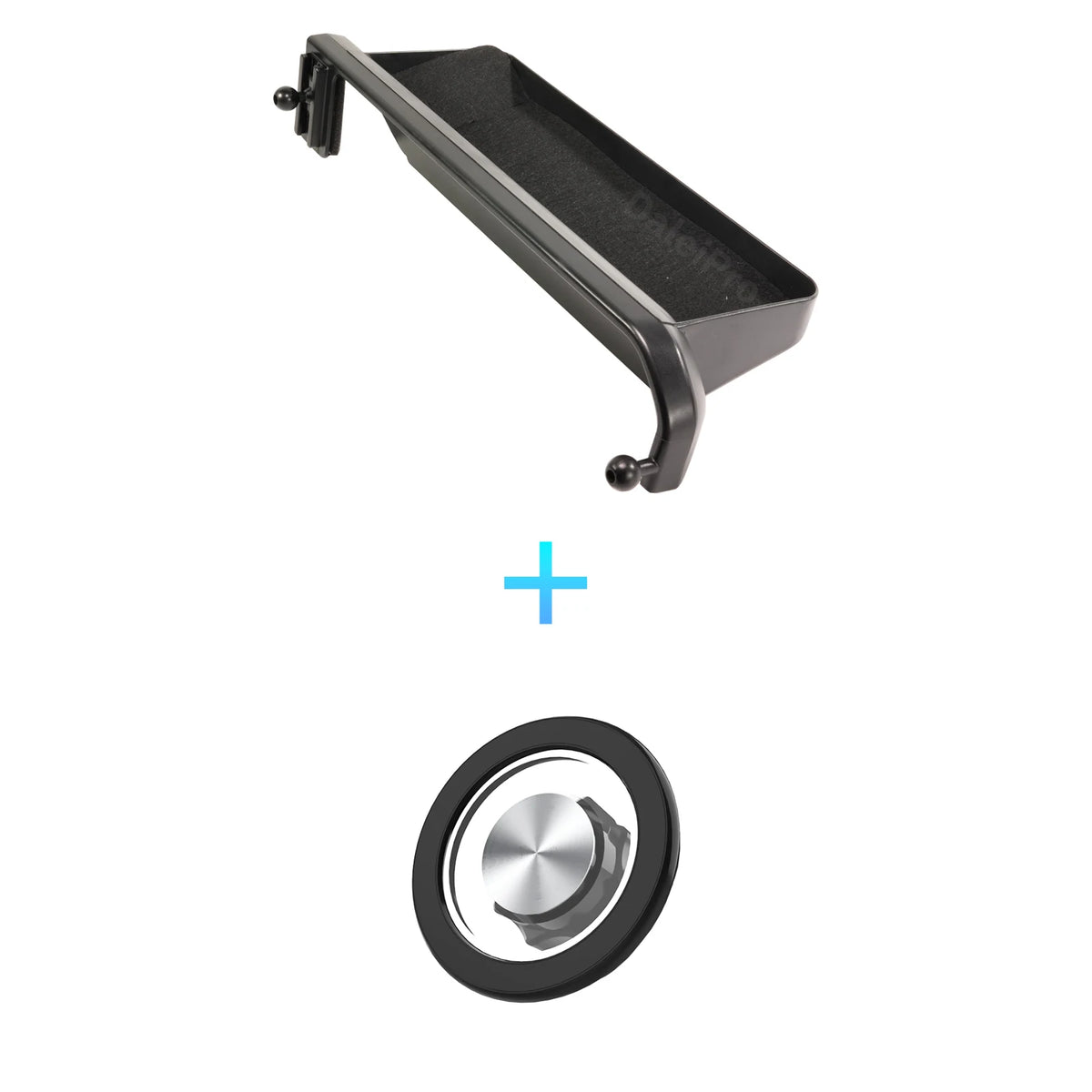 For Toyota Prado LC250 250 2024 2025 Multifunctional Storage Box Dual Phone Holder Car Magnetic Phone Holder Magsafe Charger