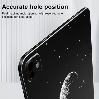 Tablet Sticker For 2024 iPad Pro M4/Air M2 11 13 Inch Colourful Skin Decals Protection Anti-Scratch with Pencil Pro Sticker