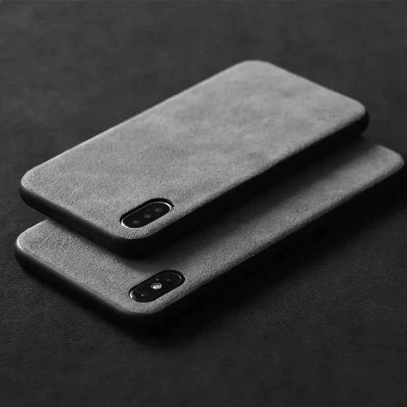 Phone Case Made of Italian Leather for Google Pixel 9 Pro 8 Pro 7 Pixel Fold 8A 7A Luxury Business Artificial Phone Case
