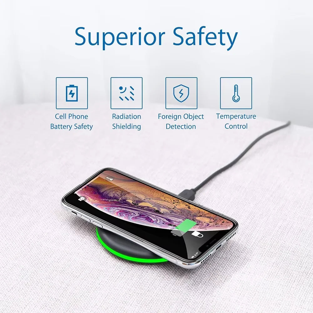 30W Wireless Charger LED Phone Charger Stand Suitable for IPhone17 -12 Pro Max 8 - Fast Charging Base for Xiaomi Samsung S25 26