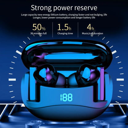TWS High-Quality True Wireless Bluetooth Earphones Mate60, 12-Hour Playtime, Crystal Clear Sound with LED Battery Display