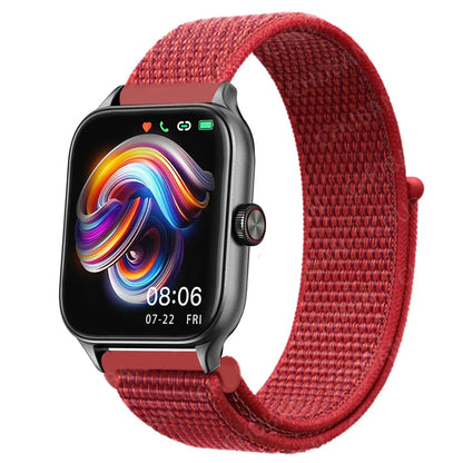 Nylon Loop Band For Amazfit GTS 4/3/2e Mini/GTR 4/3/2e/Balance/Stratos 20/22mm Watch Bracelet for Correa Amazfit Bip 5-6 Straps