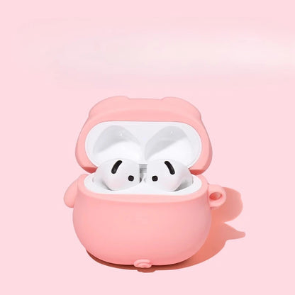 2025 Cute Kawaii 3D Pig Cover For AirPods 4 Case Cartoon Cute Earphone Case For AirPods Pro 2 3 Charging Cover Piggy Soft Case